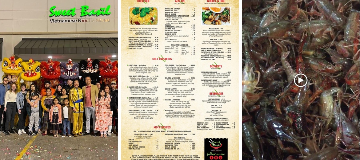 Sweet Basil Vietnamese Noodle House